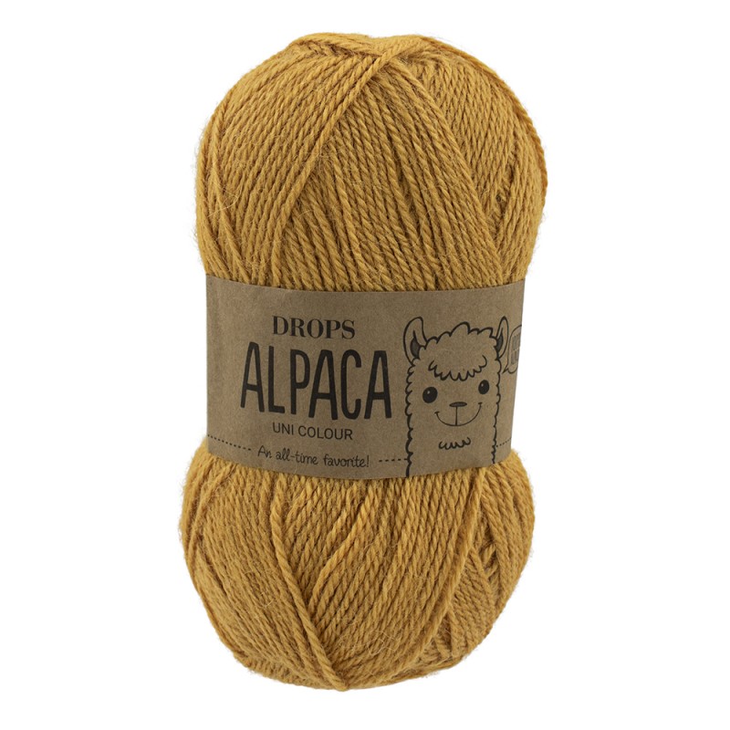 Pure Alpaca Wool Yarn Drops Alpaca, 59 Colors, in 1.8 oz Skeins - 183 Yards  per Skein (4010 Light Lavender)