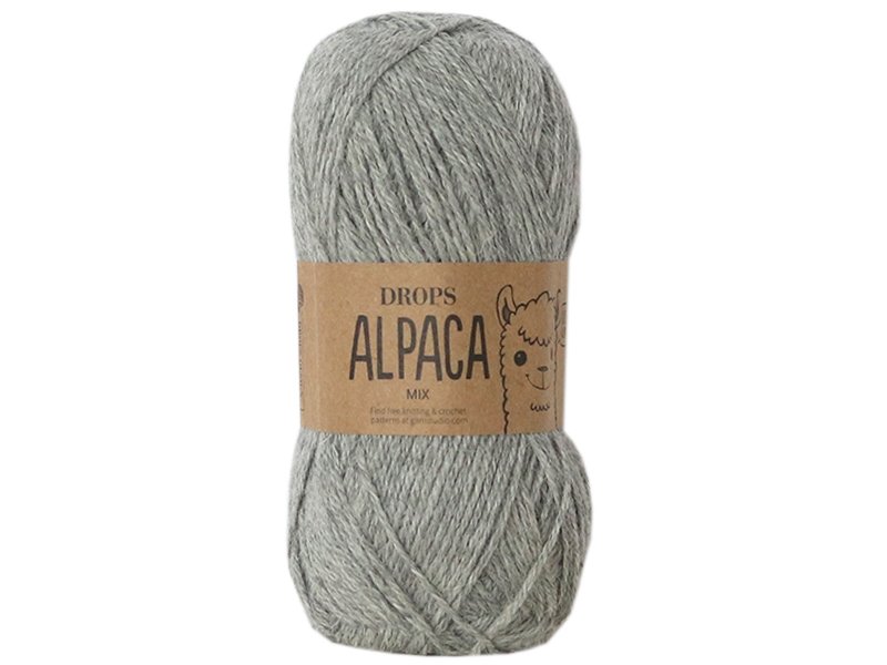 Drops Alpaca Mix 501 Light Grey