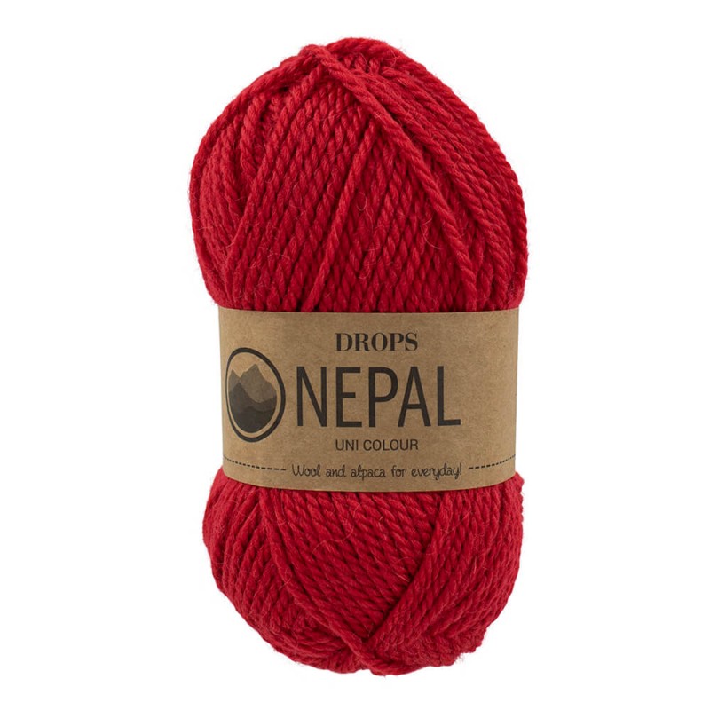 Drops Nepal Uni Colour 100 Off White