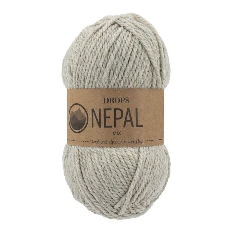 Drops Nepal Mix 612 Medium Brown