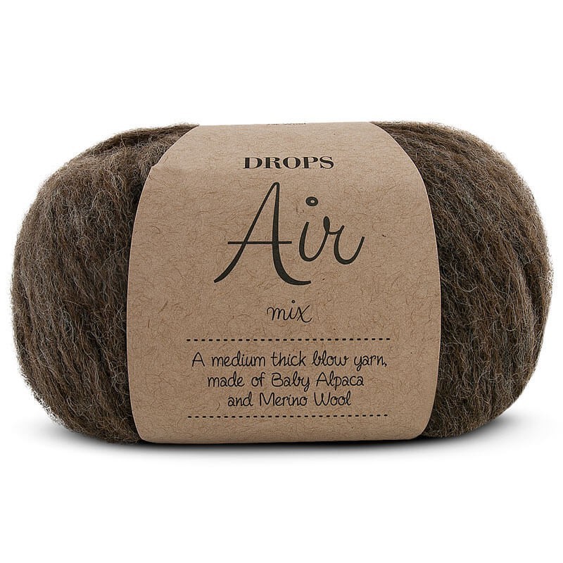 DROPS Air a Medium Thick Blow Yarn, Baby Alpaca and Merino Wool