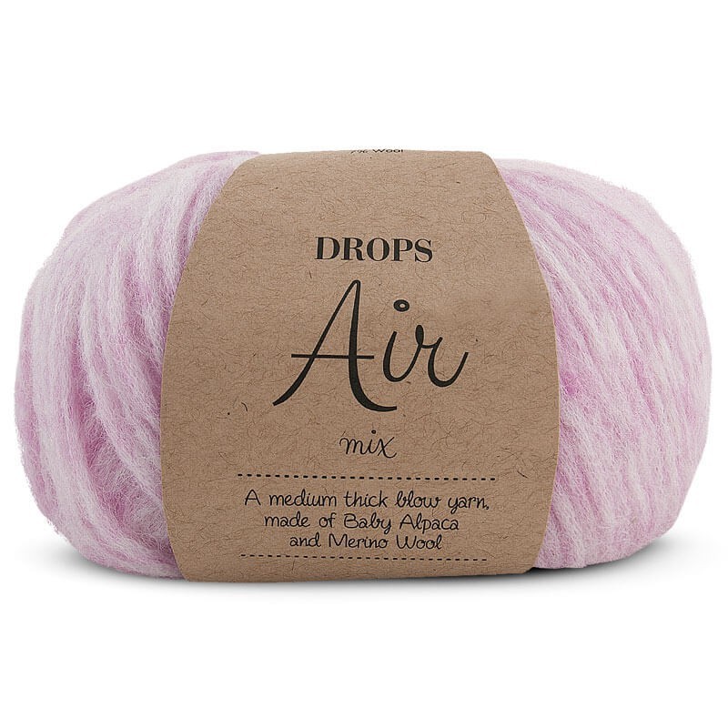 DROPS Air, Knitting yarn, Aran yarn, Worsted yarn, Baby Alpaca yarn, Merino  wool