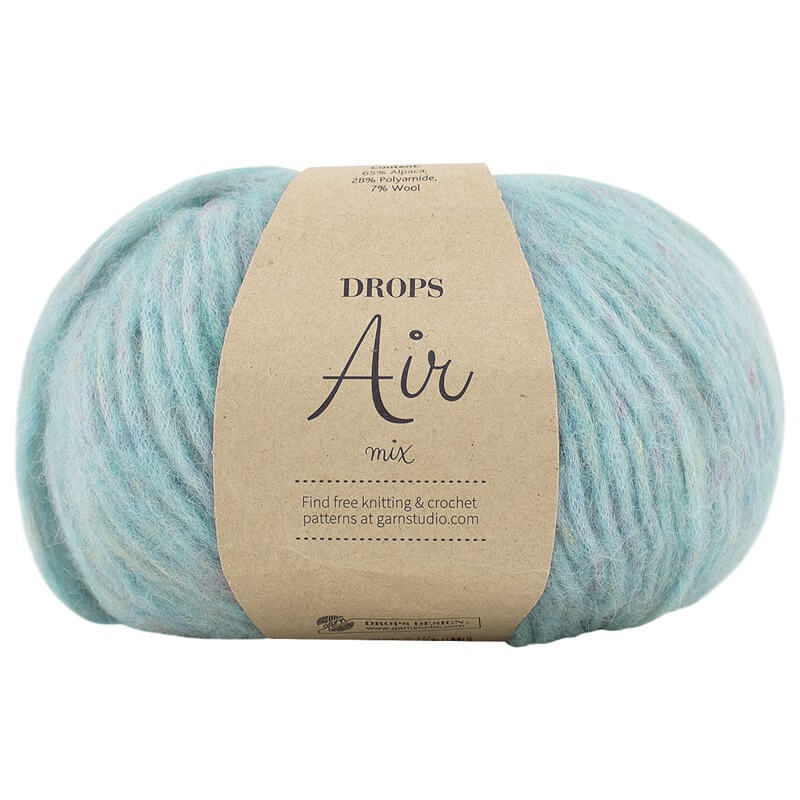DROPS Air Wool Yarn Fluffy Aran Baby Alpaca Merino Knitting Crochet 150m 50g