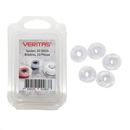 Veritas Sewing machine bobbins transparent - 10pcs